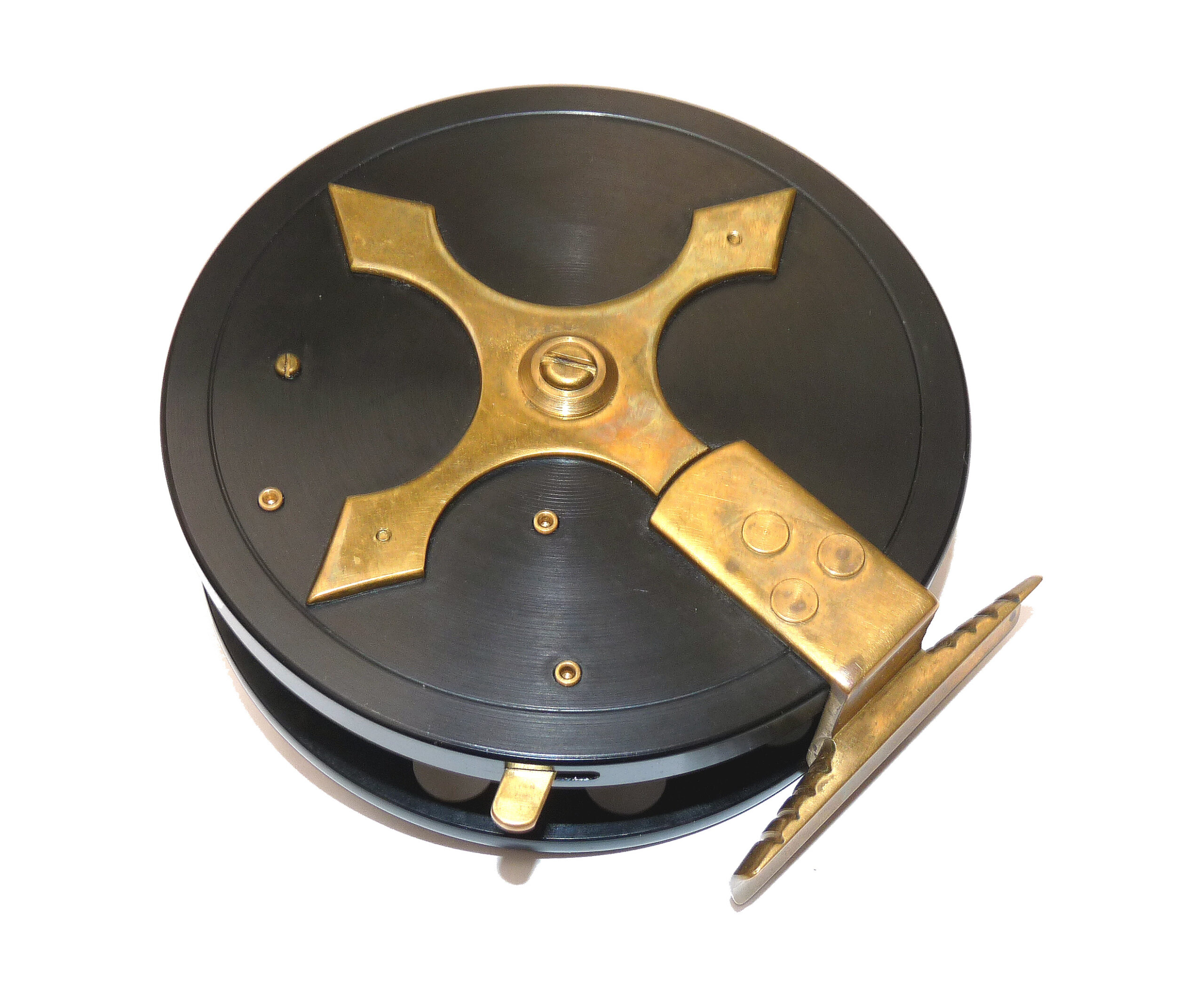Richard Carter The Aerial Gem Ltd edition 68/1995 4.5" centrepin trotting reel with box - Image 7
