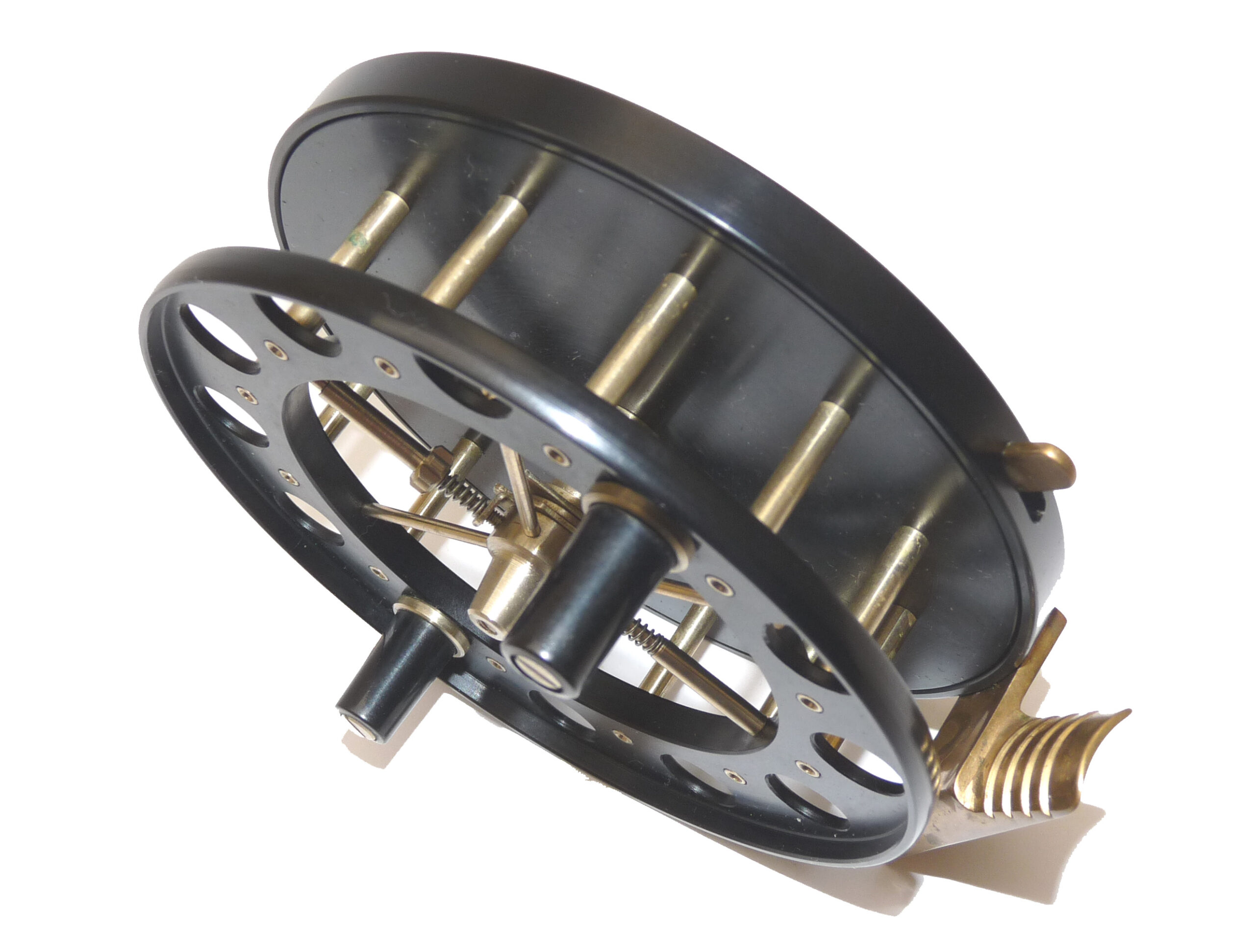 Richard Carter The Aerial Gem Ltd edition 68/1995 4.5" centrepin trotting reel with box - Image 5