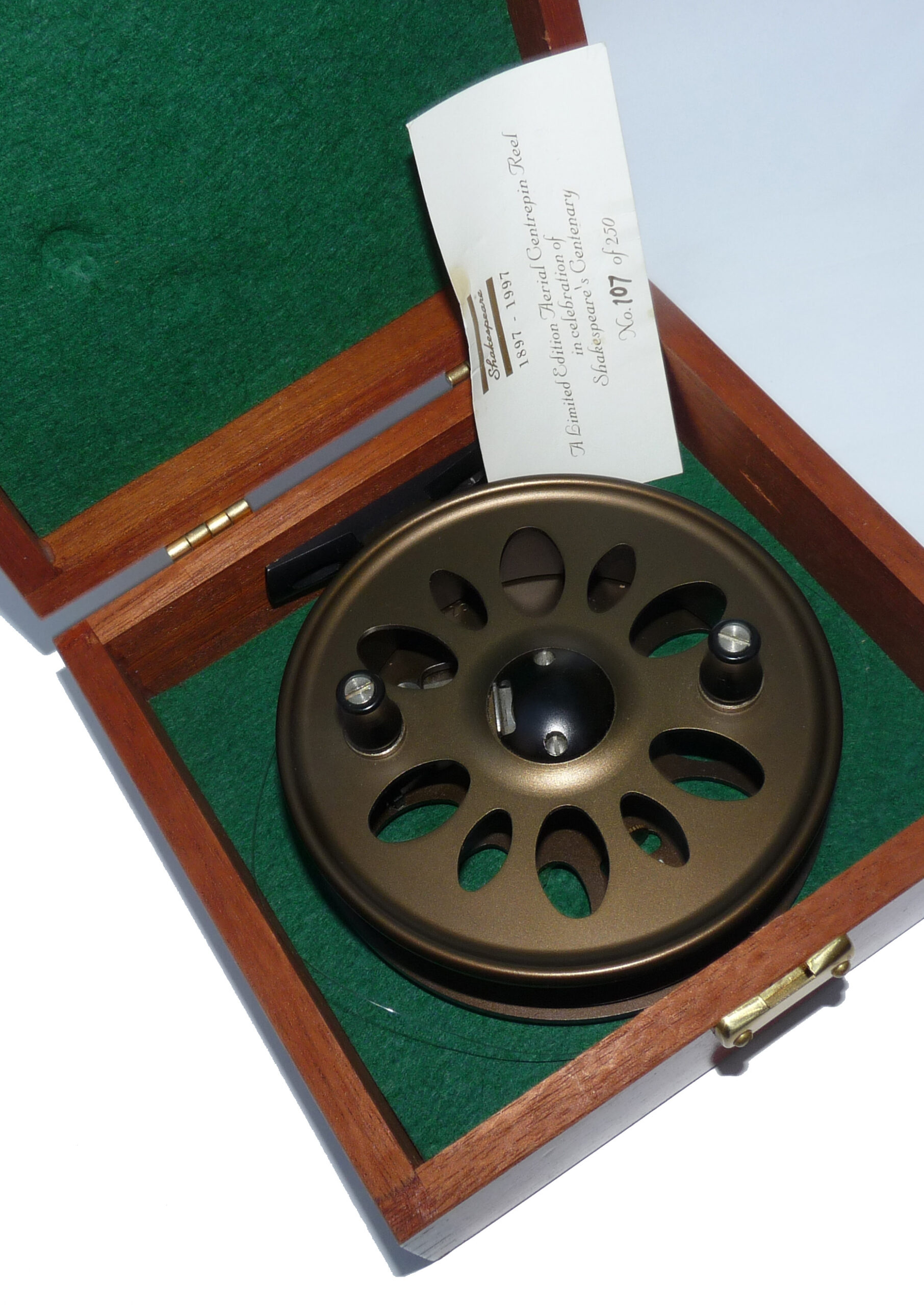 Shakespeare Centenary Aerial reel 107/250 by J.W Young - Image 5