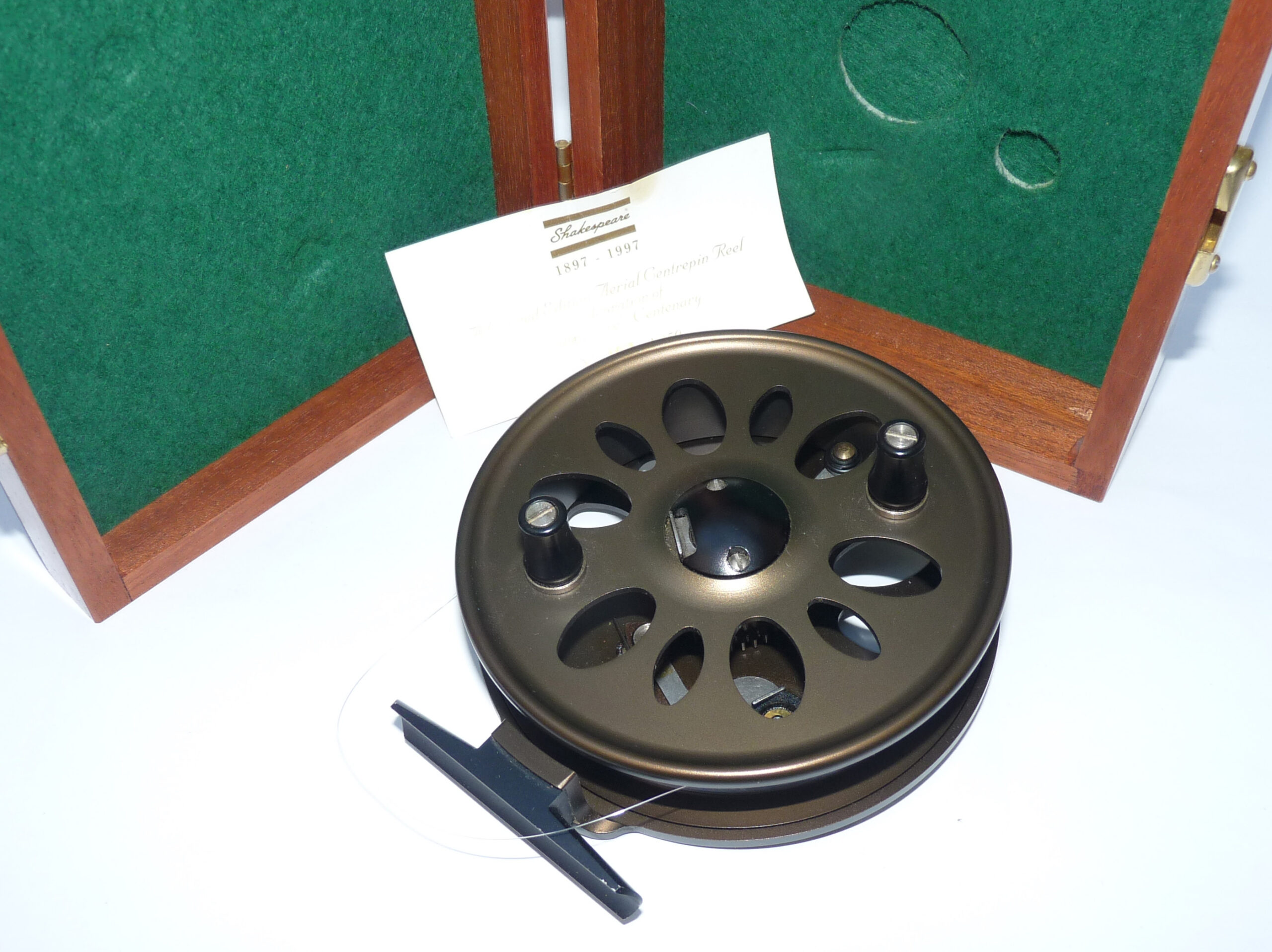 Shakespeare Centenary Aerial reel 107/250 by J.W Young