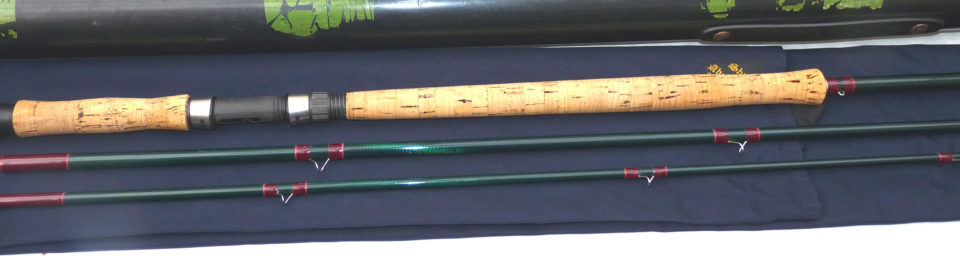 Sharpes of Aberdeen Aquarex 15' carbon salmon fly rod #10/11 & tube