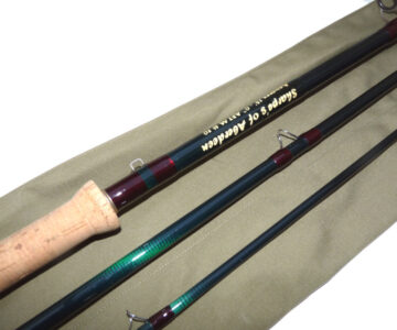 Alternative view of Sharpes of Aberdeen Aquarex 15' 3-piece salmon fly rod line #10 with tube