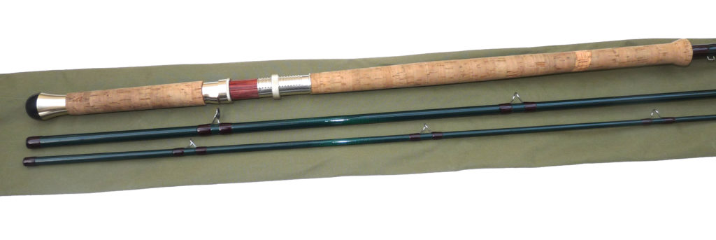 Sharpes of Aberdeen Aquarex 15' 3-piece salmon fly rod line #10 with tube