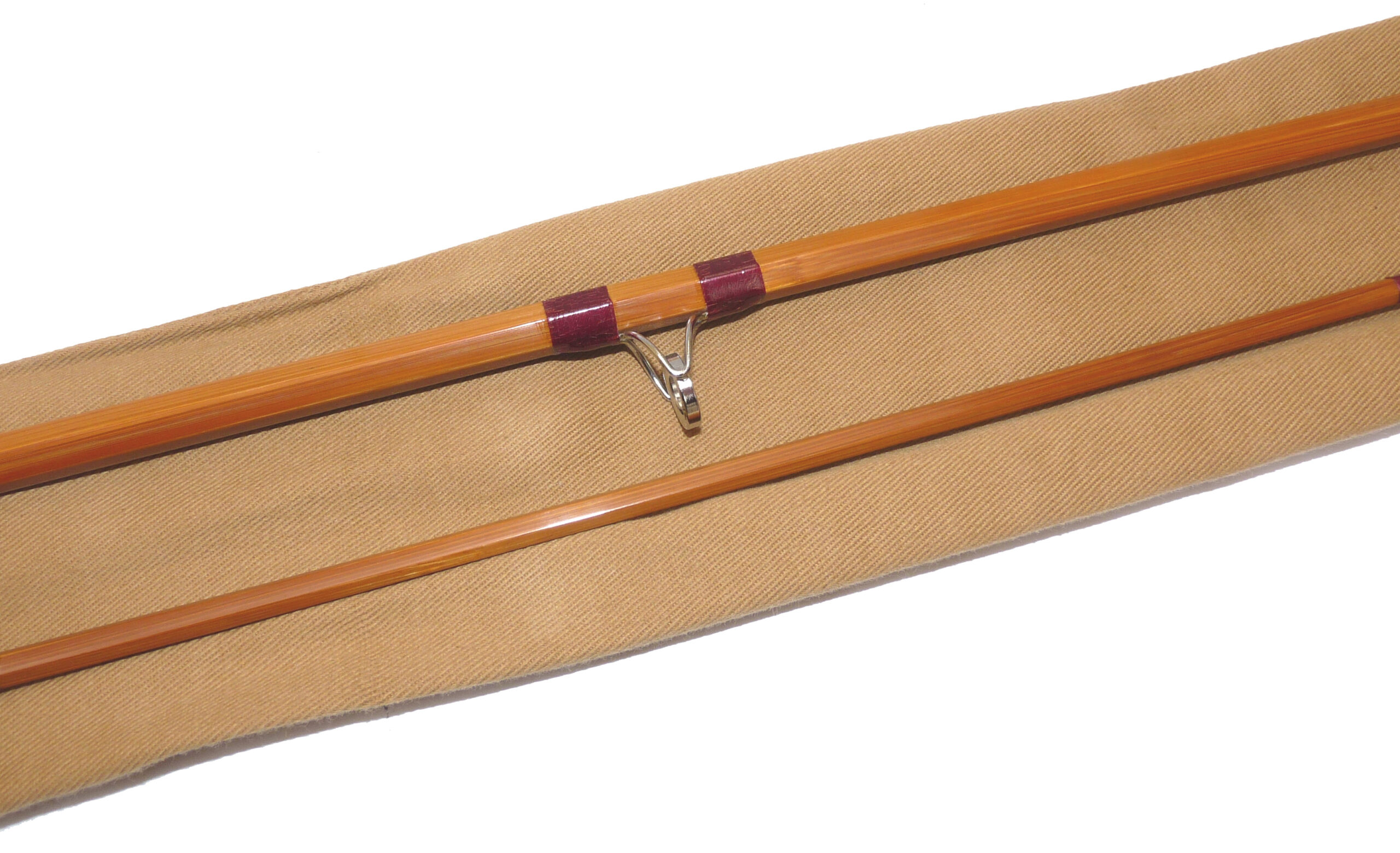 Sharpes of Aberdeen ‘The Scottie’ for Farlow, 9’ 6” 2-piece impregnated cane fly rod - Image 2
