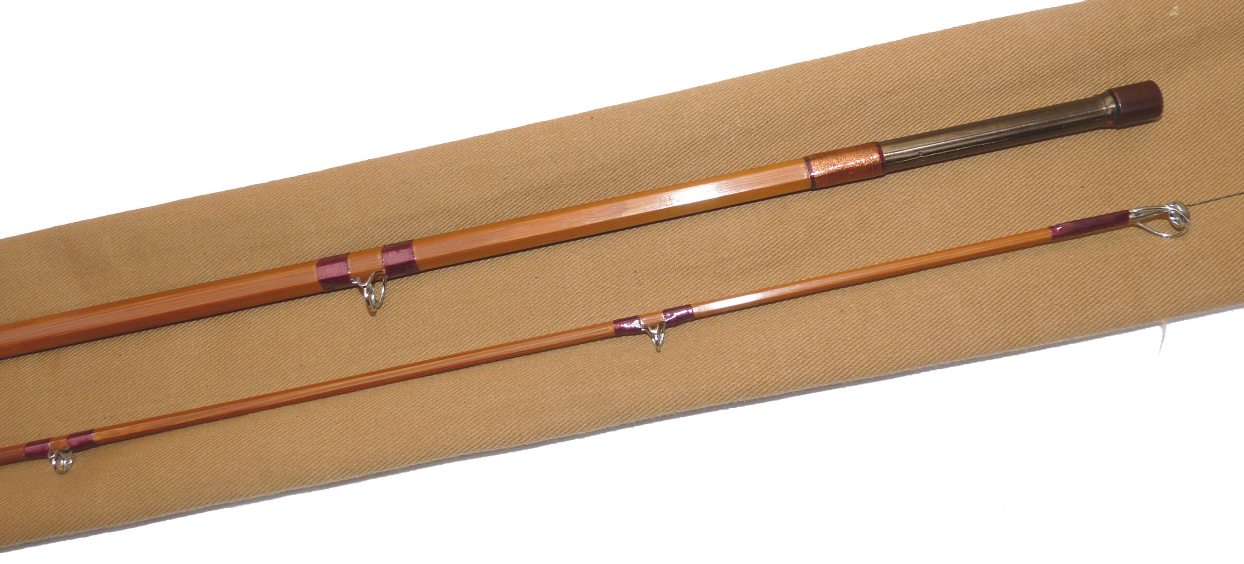 Sharpes of Aberdeen ‘The Scottie’ for Farlow, 9’ 6” 2-piece impregnated cane fly rod - Image 3