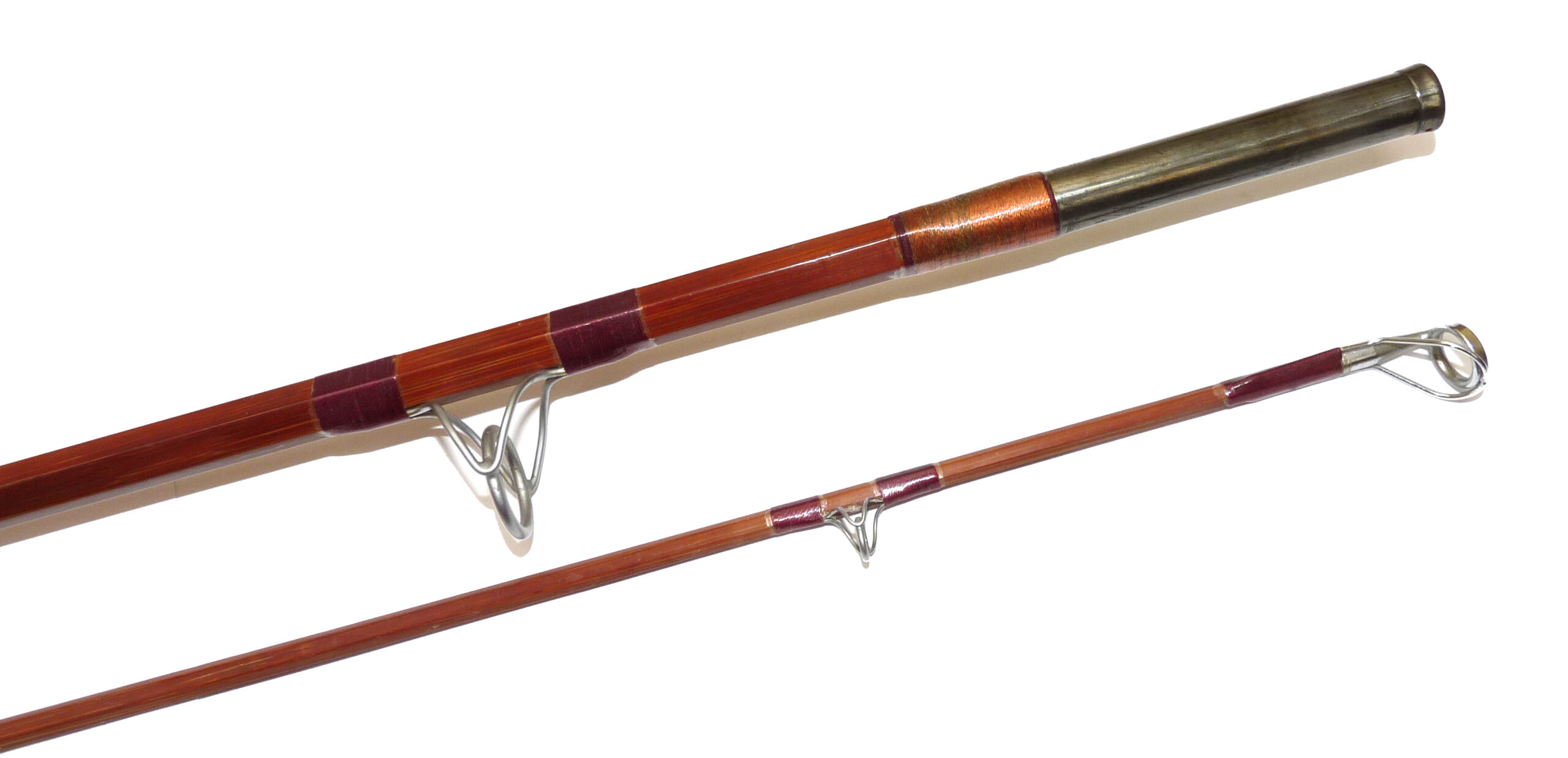 Sharpes of Aberdeen Scottie 9'3" Impregnated cane spinning rod for salmon pike or carp - Image 3