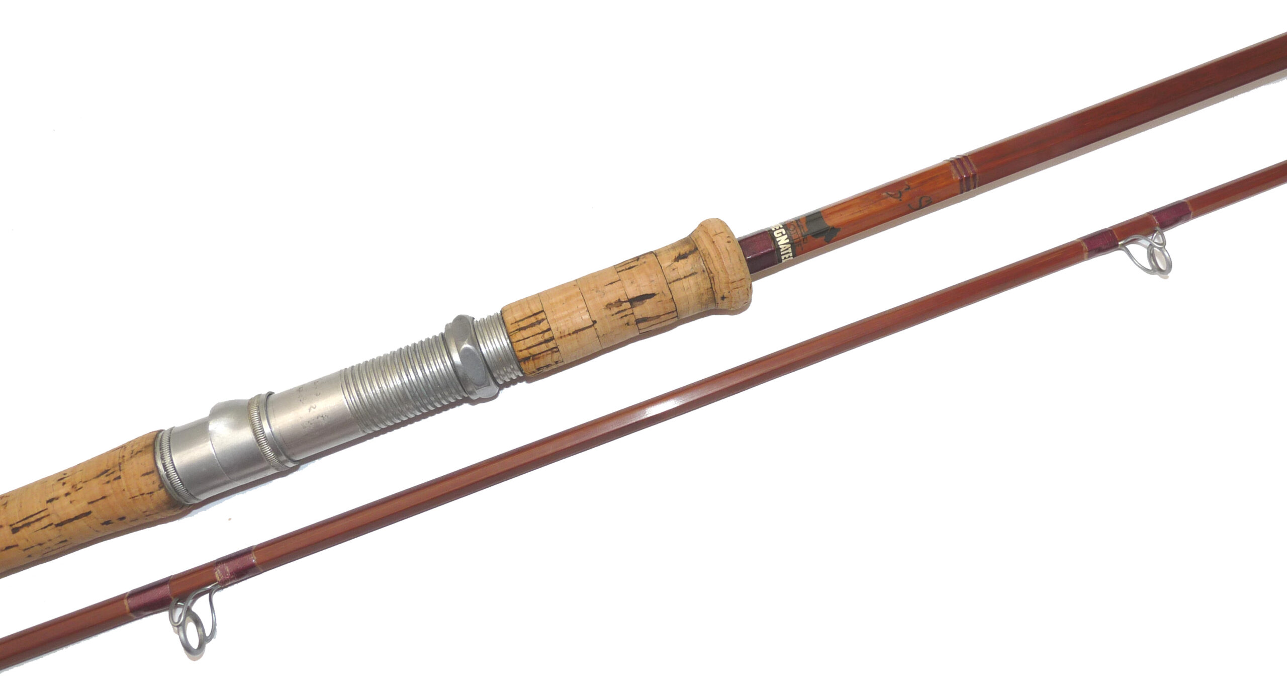 Sharpes of Aberdeen Scottie 9'3" Impregnated cane spinning rod for salmon pike or carp
