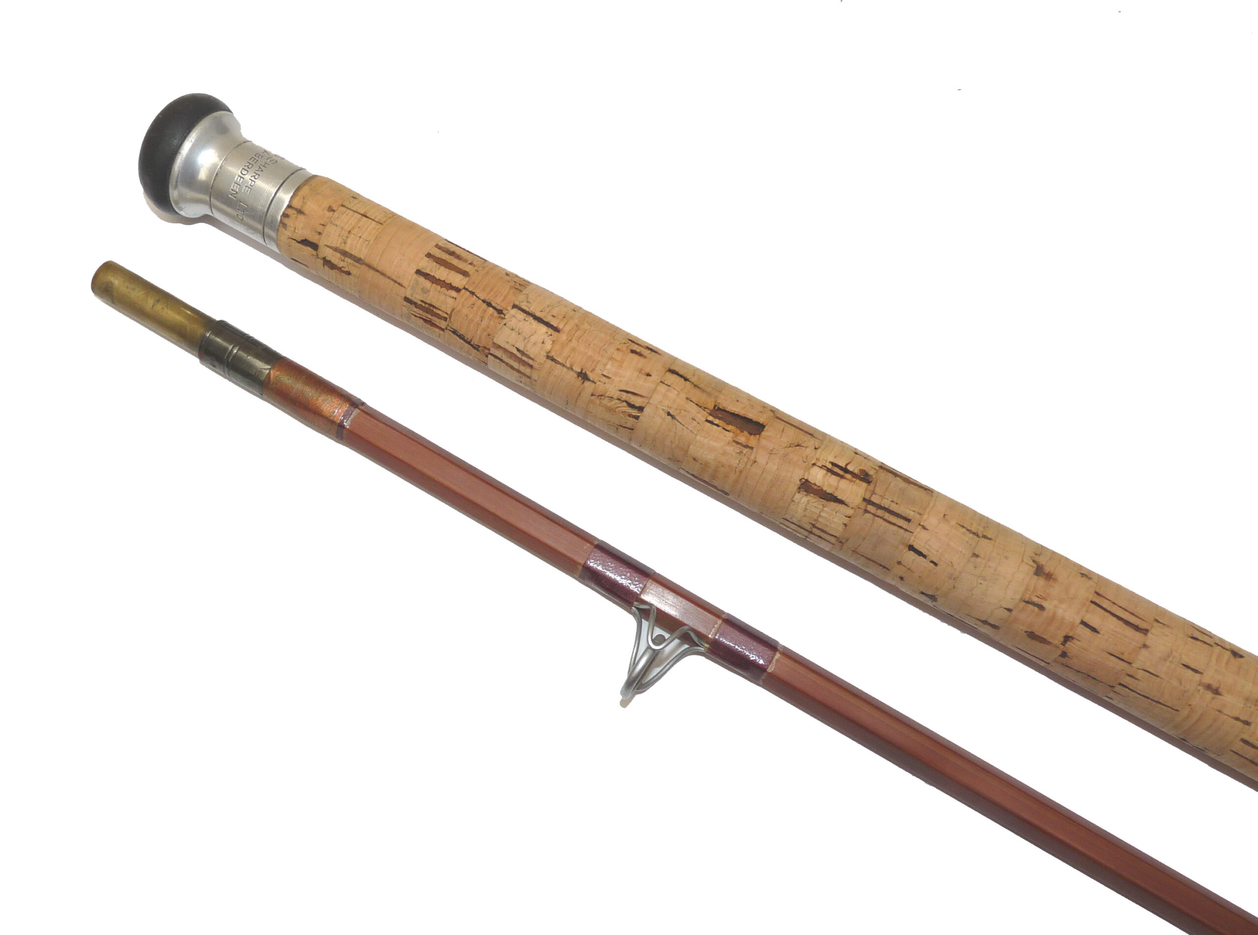 Sharpes of Aberdeen Scottie 9'3" Impregnated cane spinning rod for salmon pike or carp - Image 4