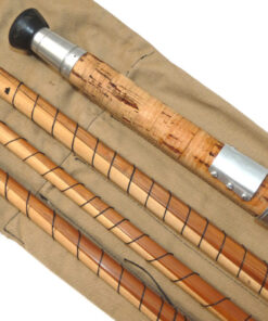 J Sharpes of Aberdeen for Farlow 14' spliced joint cane salmon fly rod