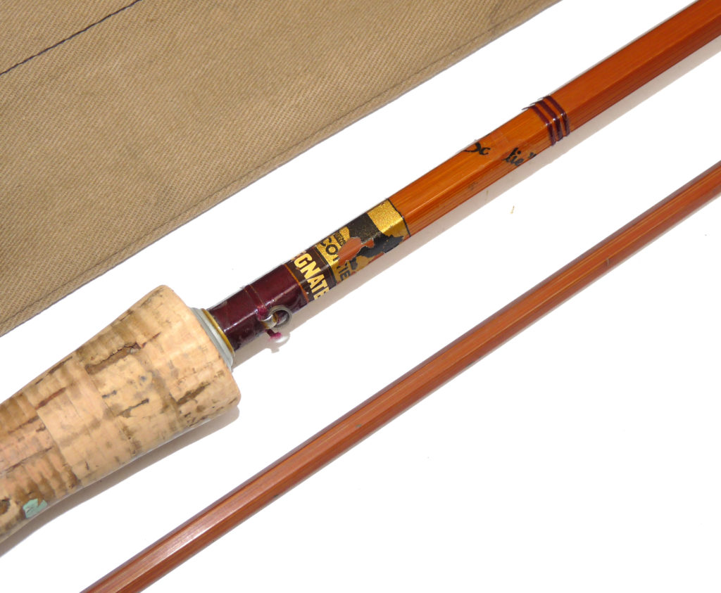 Sharpes Scottie 9'6" impregnated split cane trout fly rod