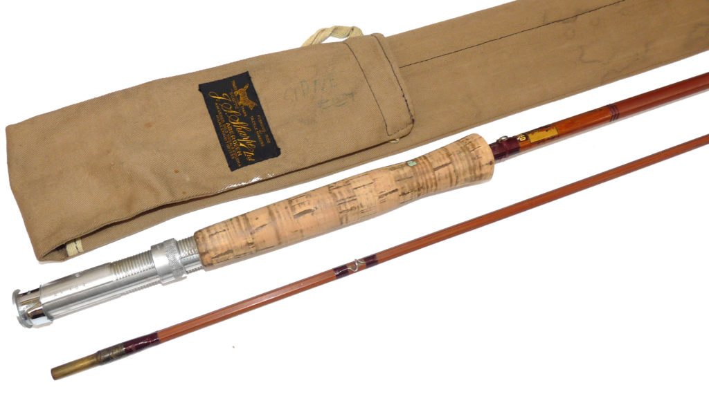 Sharpes Scottie 9'6" impregnated split cane trout fly rod - Image 3