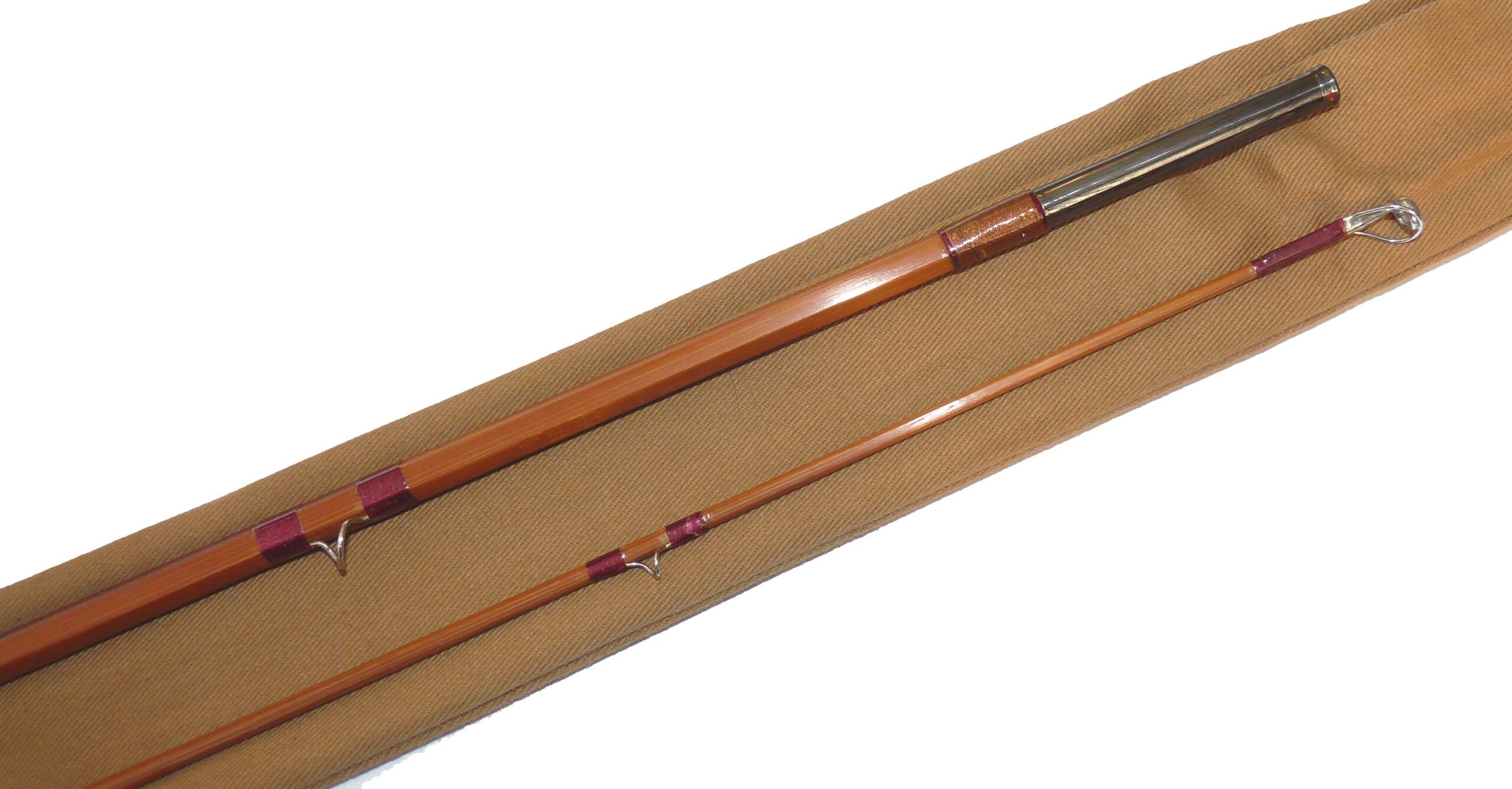 Sharpe’s of Aberdeen for Farlow “The Scottie” 10' impregnated split cane fly rod #6/7 - Image 2