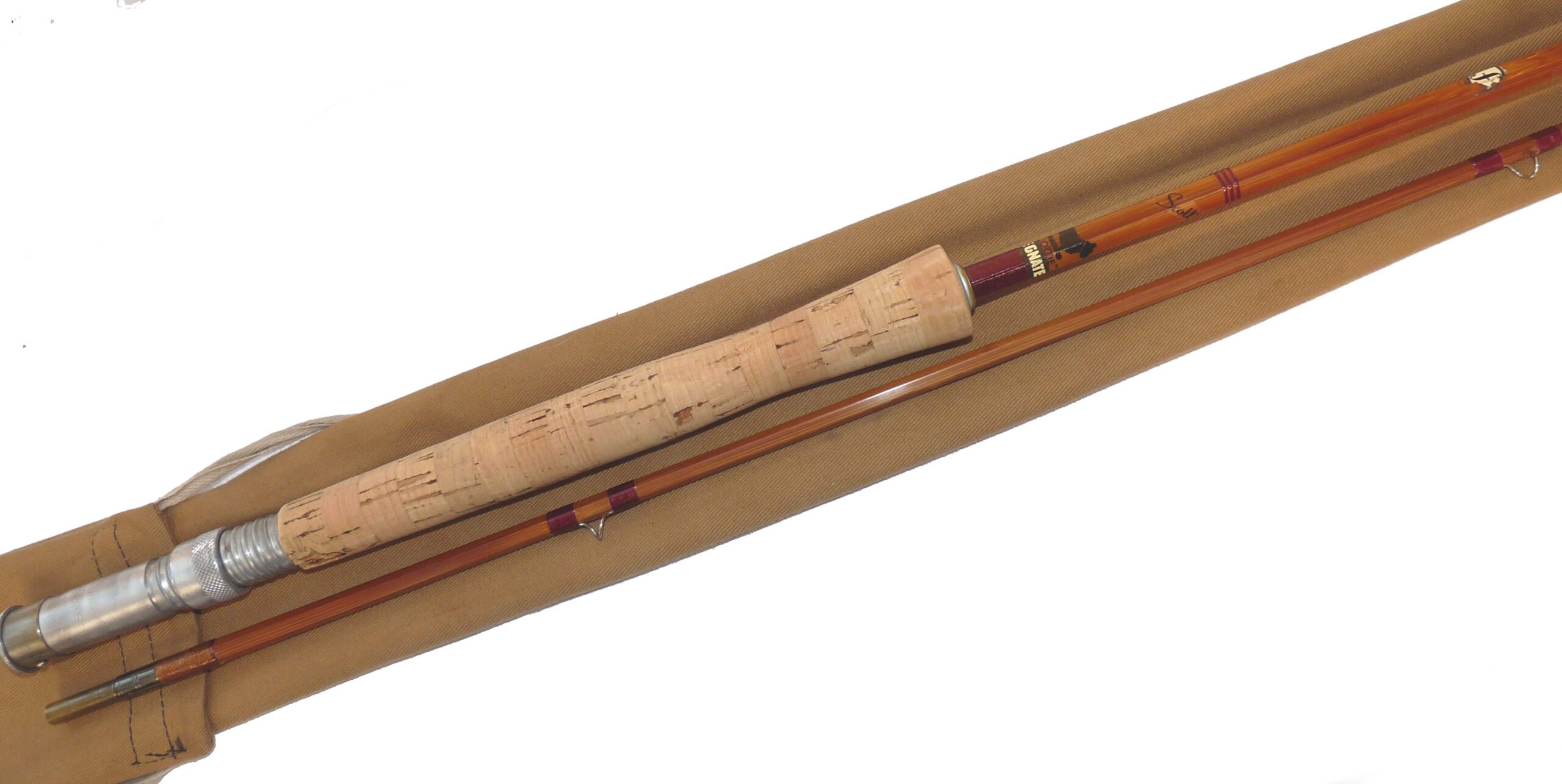 Sharpe’s of Aberdeen for Farlow “The Scottie” 10' impregnated split cane fly rod #6/7