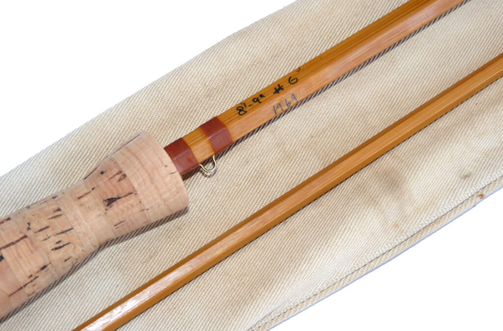 Sherrington custom built 8' 9" 2 piece split cane trout fly rod #6 - Image 5
