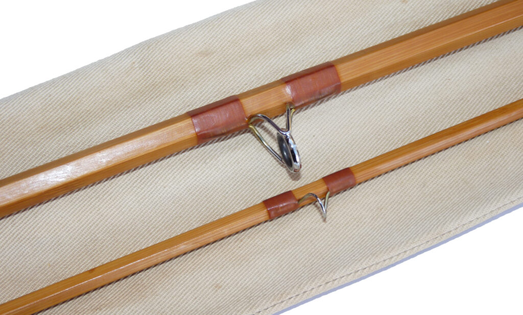 Sherrington custom built 8' 9" 2 piece split cane trout fly rod #6 - Image 4