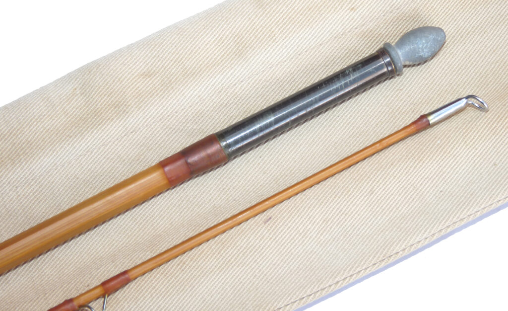 Sherrington custom built 8' 9" 2 piece split cane trout fly rod #6 - Image 6