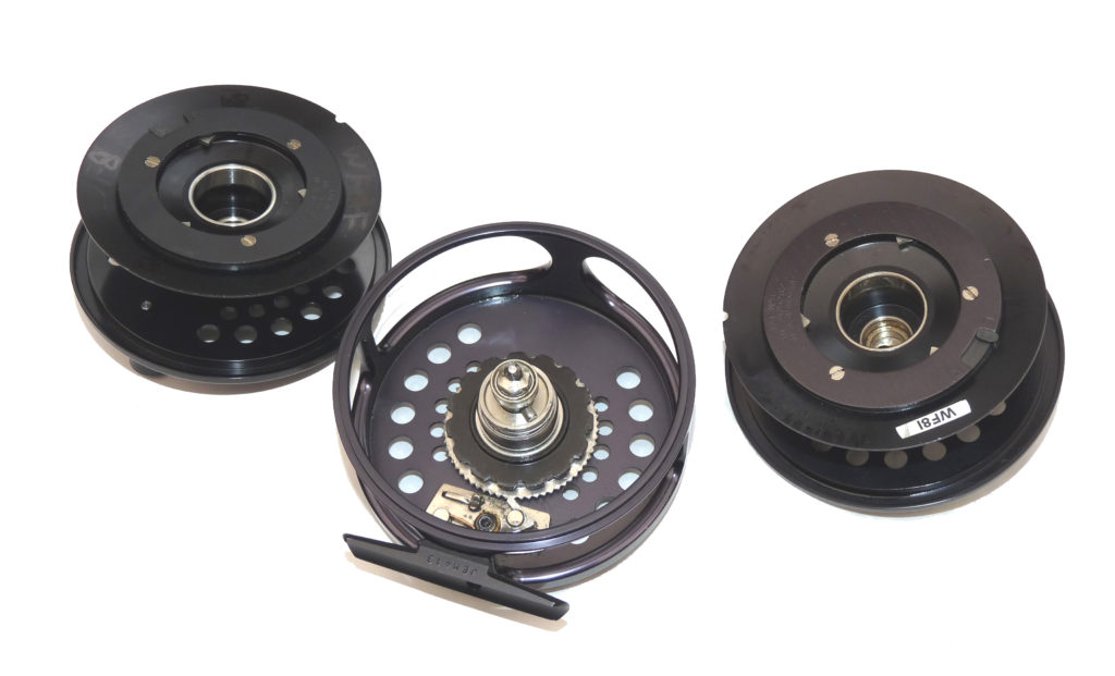 Hardy Sovereign Ltd Edition #8 fly reel + spool + 2 Hardy pokey bags - Image 3