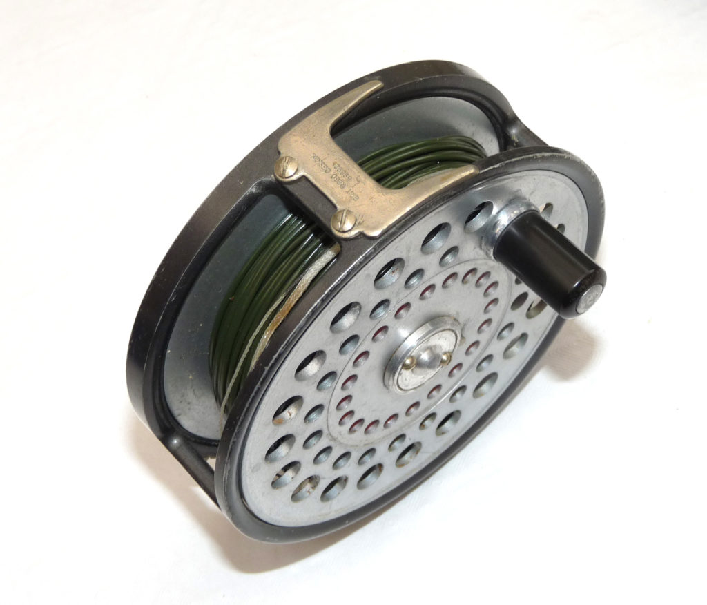 Hardy The St Aidan alloy salmon fly reel, spare spool lines & original card box - Image 4