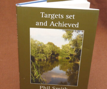 Targets Set and Achieved, Phil Smith, 2011 author signed 1st ed fishing book