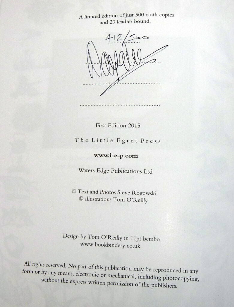 The ‘INCOMPLEAT’ PIKER, Dr S. Rogowski, 2015 1st edition, 412/500 signed fishing book - Image 2