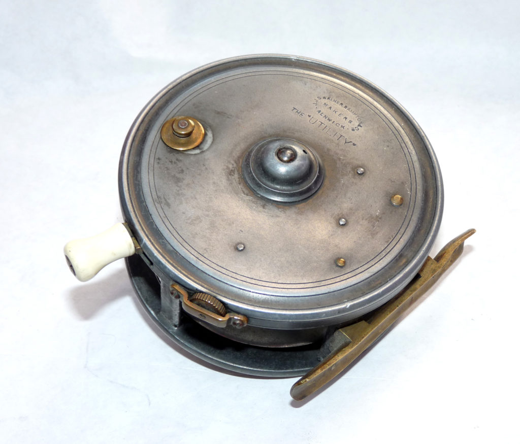 JJS Walker Bampton The Utility 4" vintage alloy casting reel, rare model for collector - Image 3