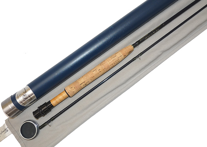 Thomas &Thomas LPS 9’ two-piece carbon trout fly rod # with bag and tube - Image 6