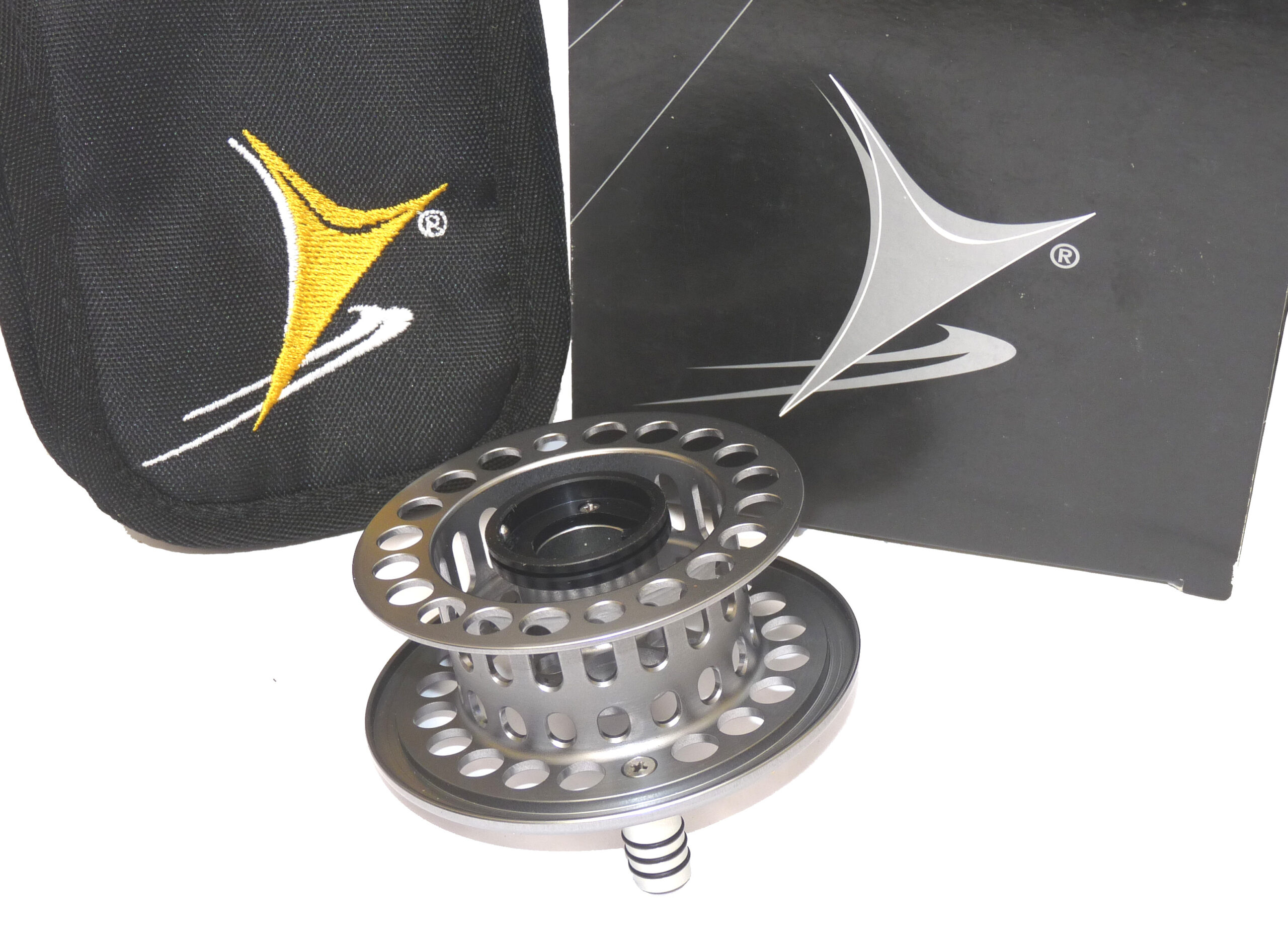 Vosseler Germany DC2- #5/6 Spare spool for large arbour fly reel old shop stock with case + box - Image 2