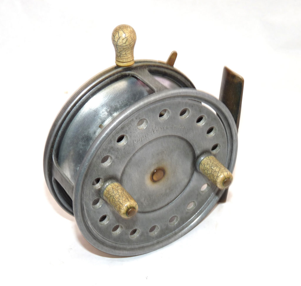 Wallace Watson for Pape of Newcastle 4" alloy drum casting Patent reel for collector