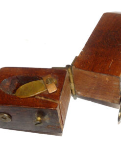 Rare antique hinged wooden tackle releaser for collector