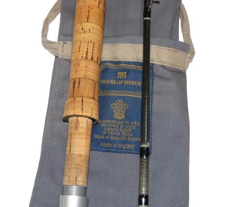 Hardy Ultralite 2 piece 9' trout fly rod with bag line #5