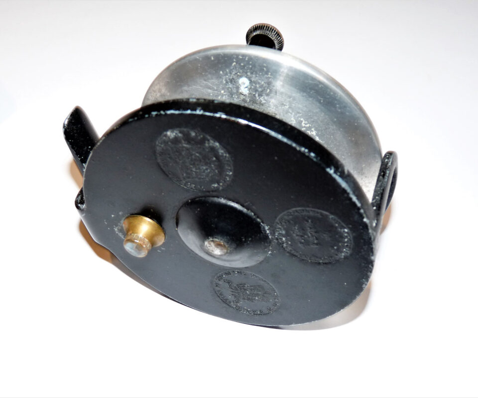 Alternative view of Hardy No 1 Goodwin 4" sea reel in original box