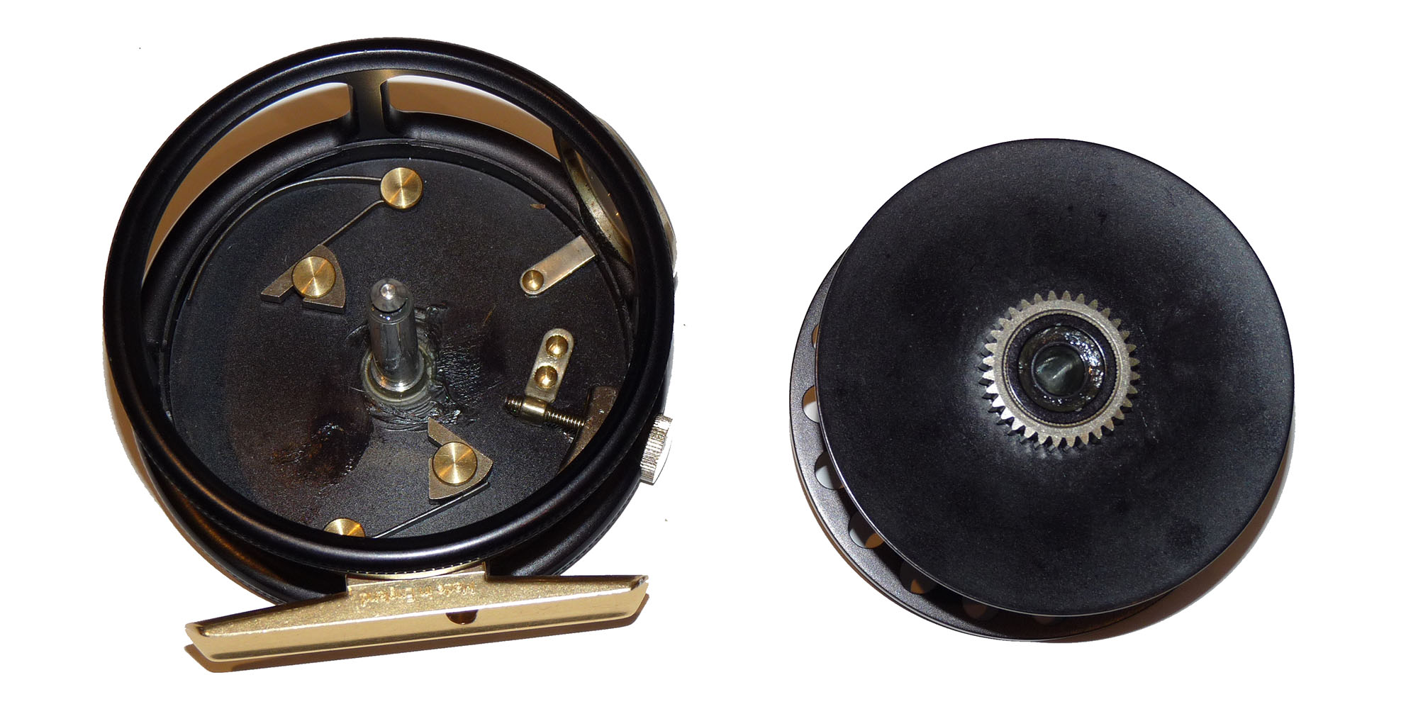 Hardy LHW St George 3" trout fly reel with pouch and box mint - Image 7
