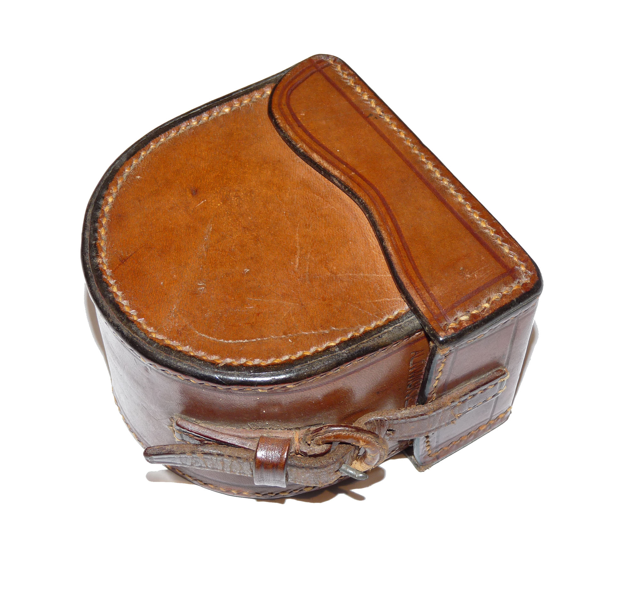 Hardy leather reel case for small narrow drum Perfects up to 3 1/8" super condition - Image 2
