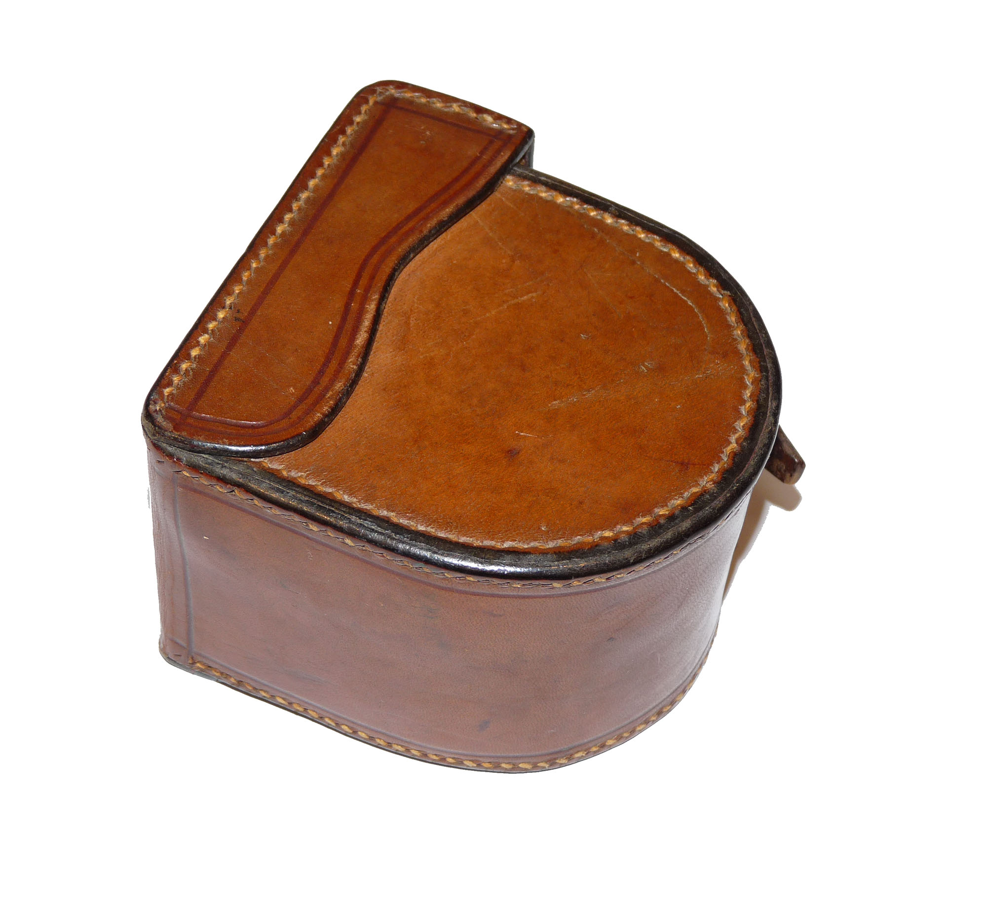 Hardy leather reel case for small narrow drum Perfects up to 3 1/8" super condition