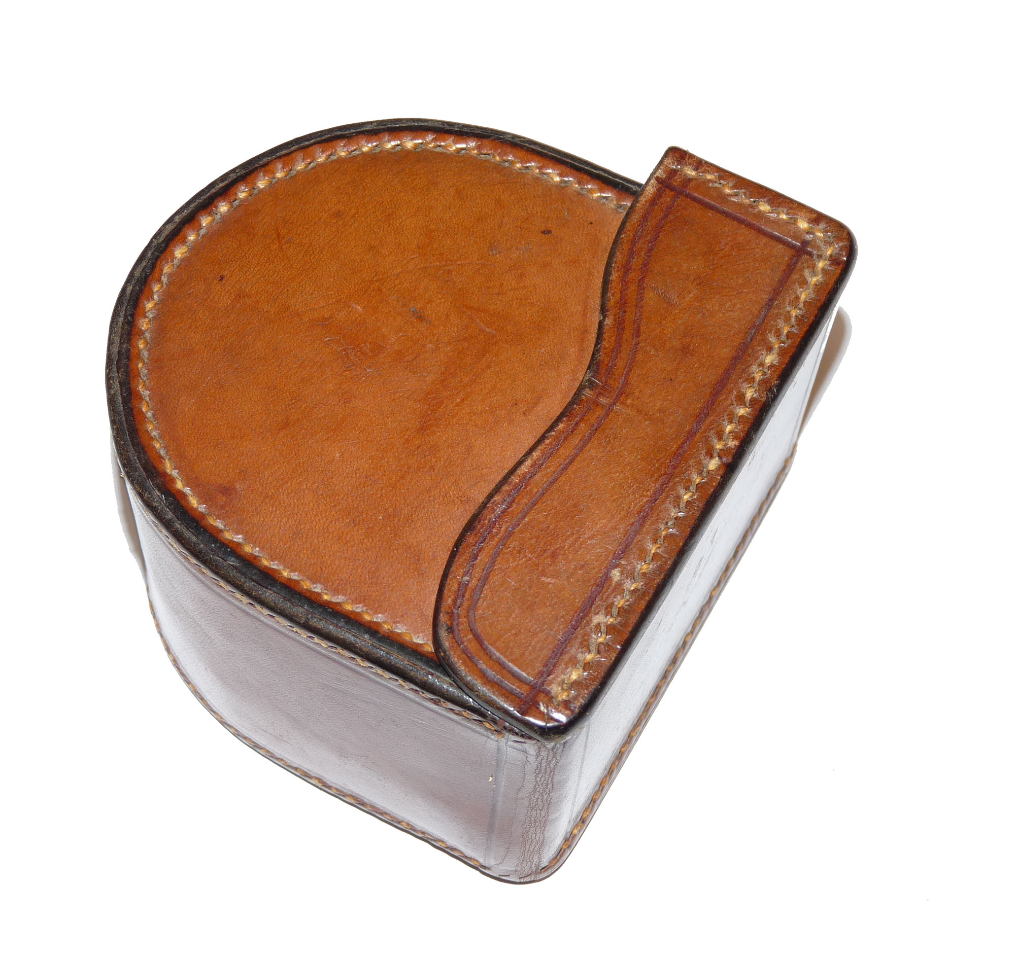 Hardy leather reel case for small narrow drum Perfects up to 3 1/8" super condition - Image 4