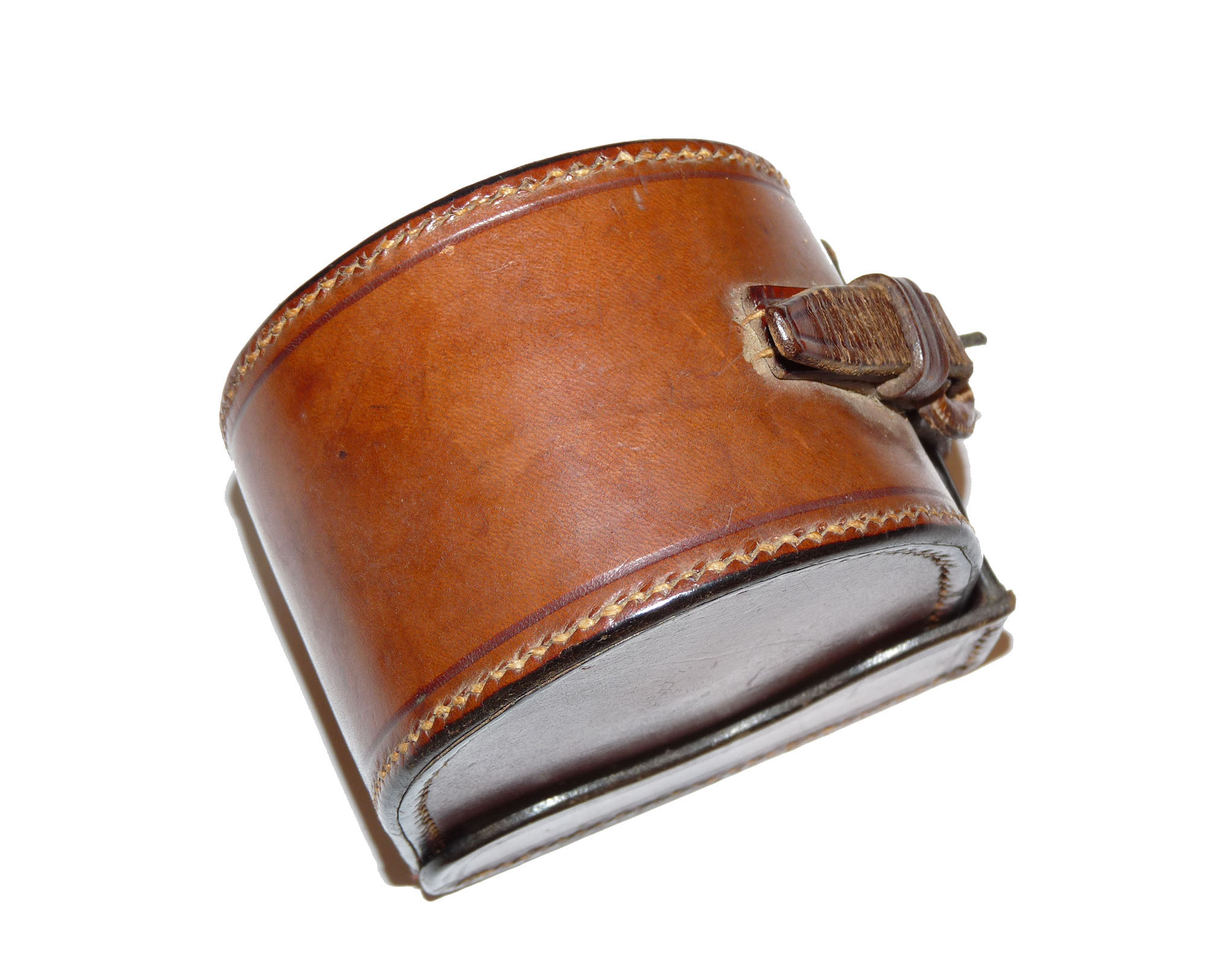 Hardy leather reel case for small narrow drum Perfects up to 3 1/8" super condition - Image 5