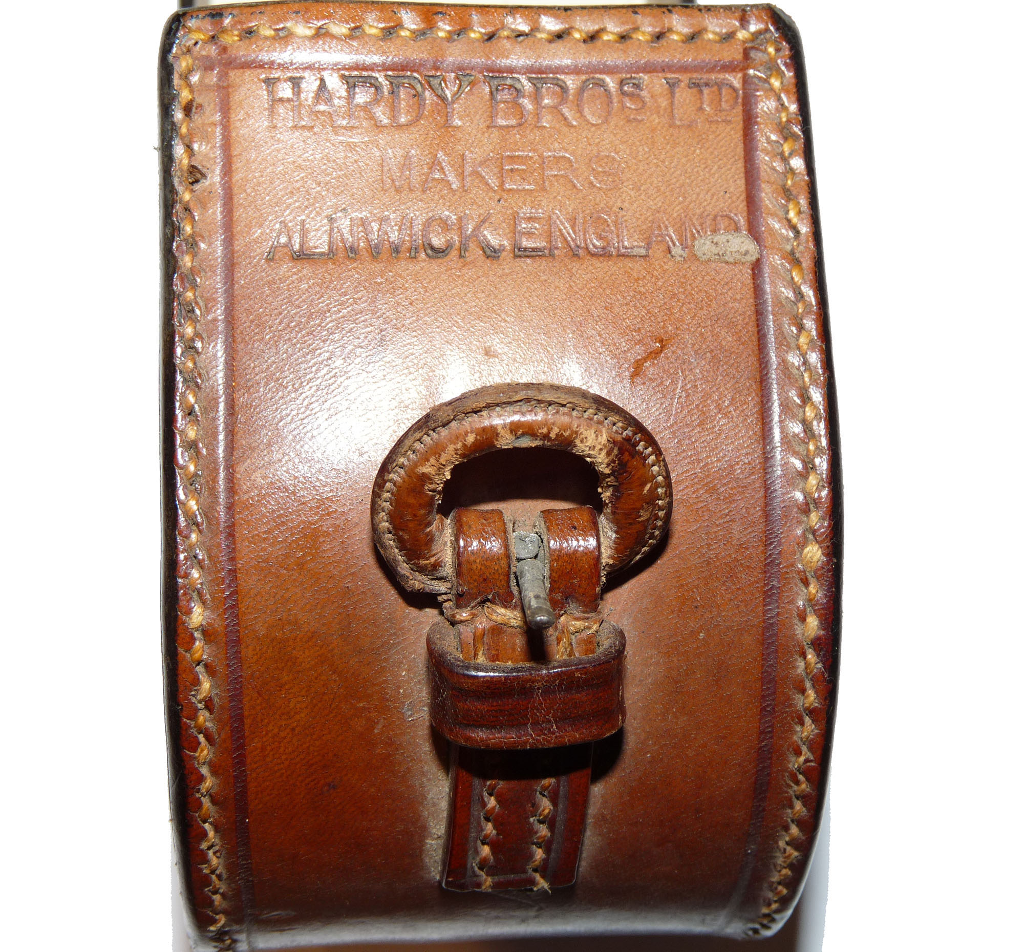 Hardy leather reel case for small narrow drum Perfects up to 3 1/8" super condition - Image 8