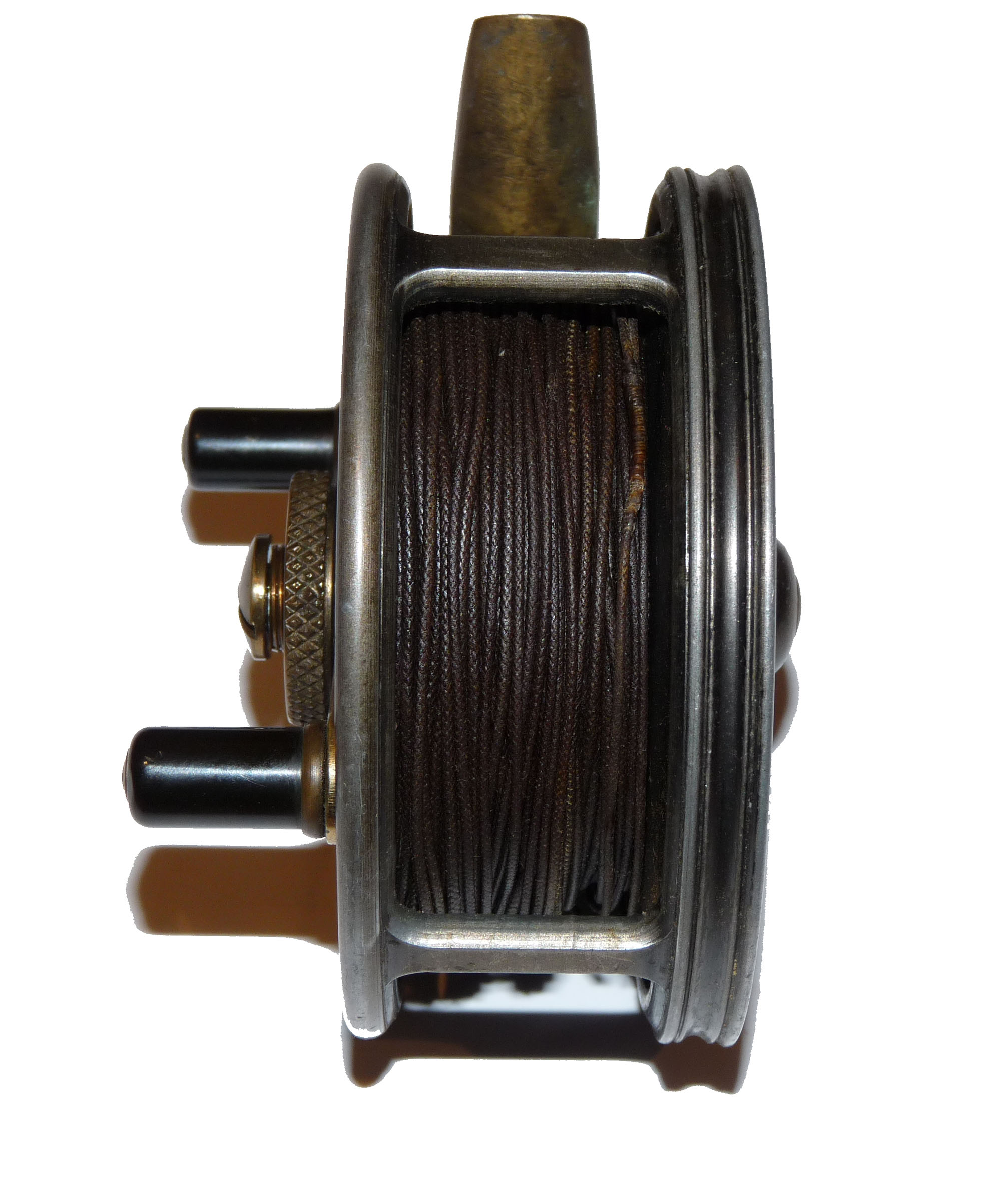 Hardy The Fortuna Fly Reel 3 1/2" 1924-1930 + Hardy leather case