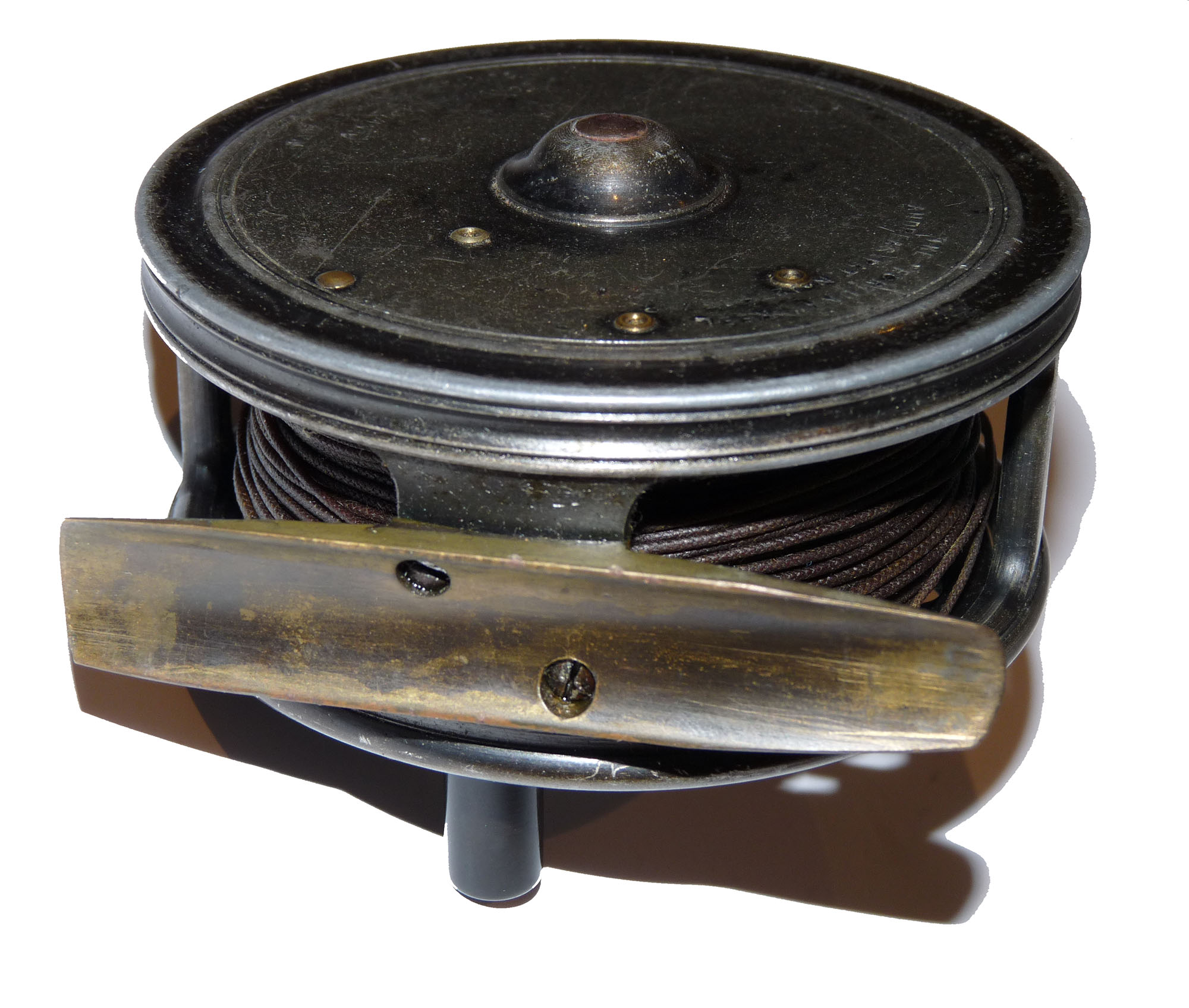 Hardy The Fortuna Fly Reel 3 1/2" 1924-1930 + Hardy leather case - Image 10