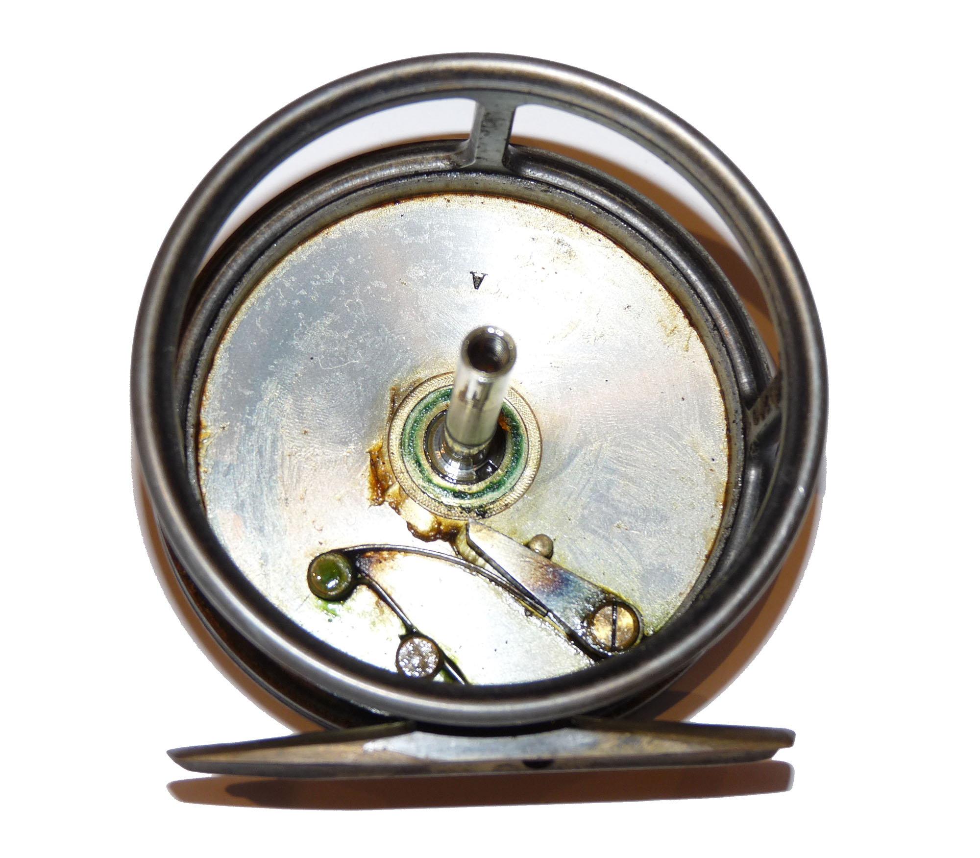 Hardy The Fortuna Fly Reel 3 1/2" 1924-1930 + Hardy leather case - Image 11
