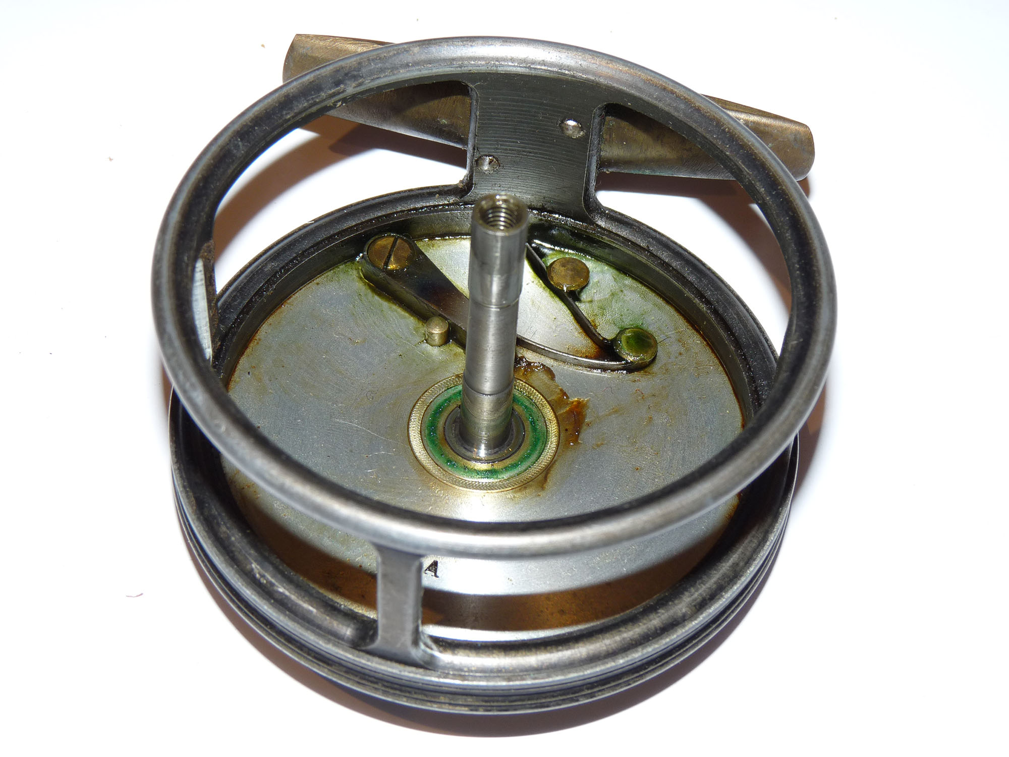 Hardy The Fortuna Fly Reel 3 1/2" 1924-1930 + Hardy leather case - Image 13