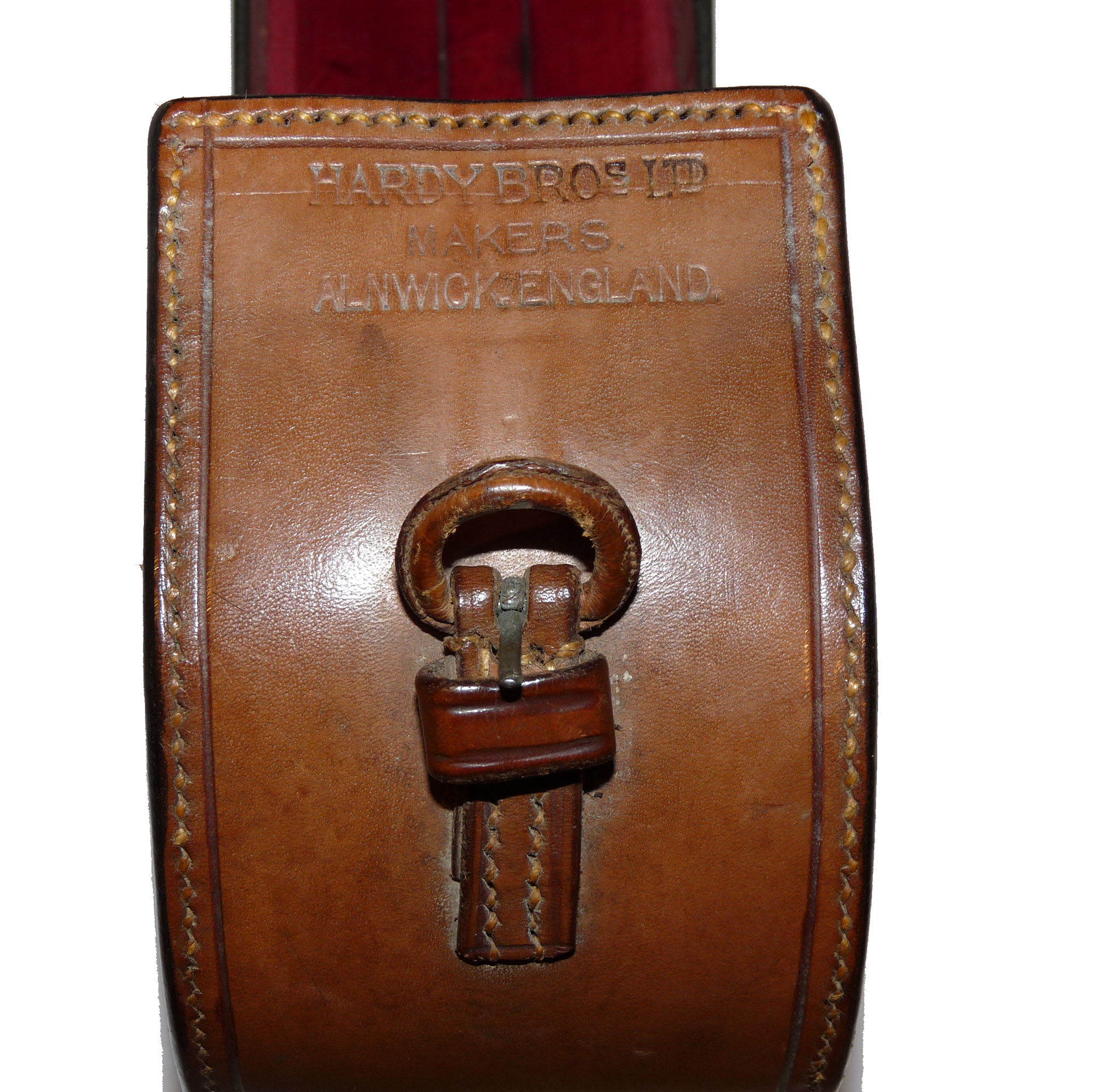 Hardy leather reel case for Contracted Perfect Silex's up to 3 3/4" - Image 4
