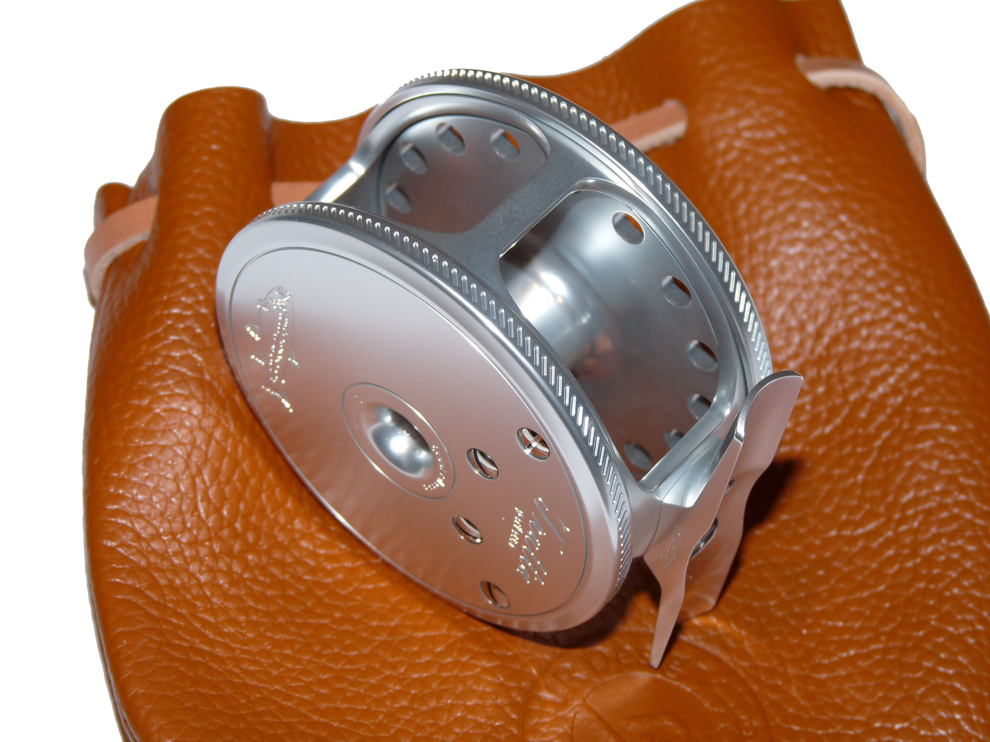 VR Trutta Perfetta Aluminium 2 3/4" Silver/Stainless steel fly reel - Image 4