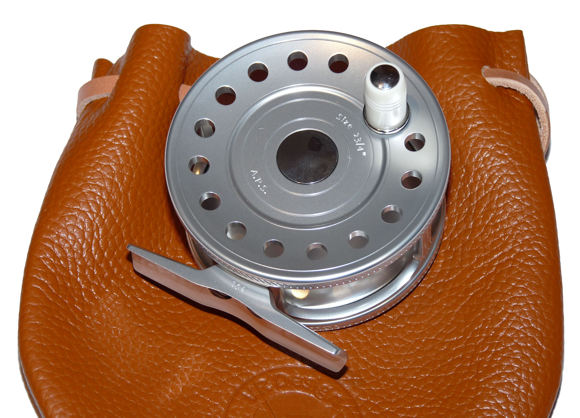 VR Trutta Perfetta Aluminium 2 3/4" Silver/Stainless steel fly reel - Image 6