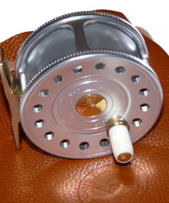VR Trutta Perfetta Aluminium 2 3/4" Silver/Brass fly reel