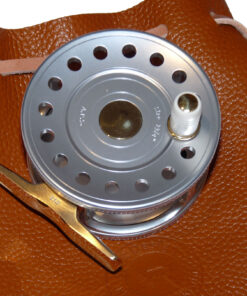 Alternative view of VR Trutta Perfetta Aluminium 2 3/4" Silver/Brass fly reel