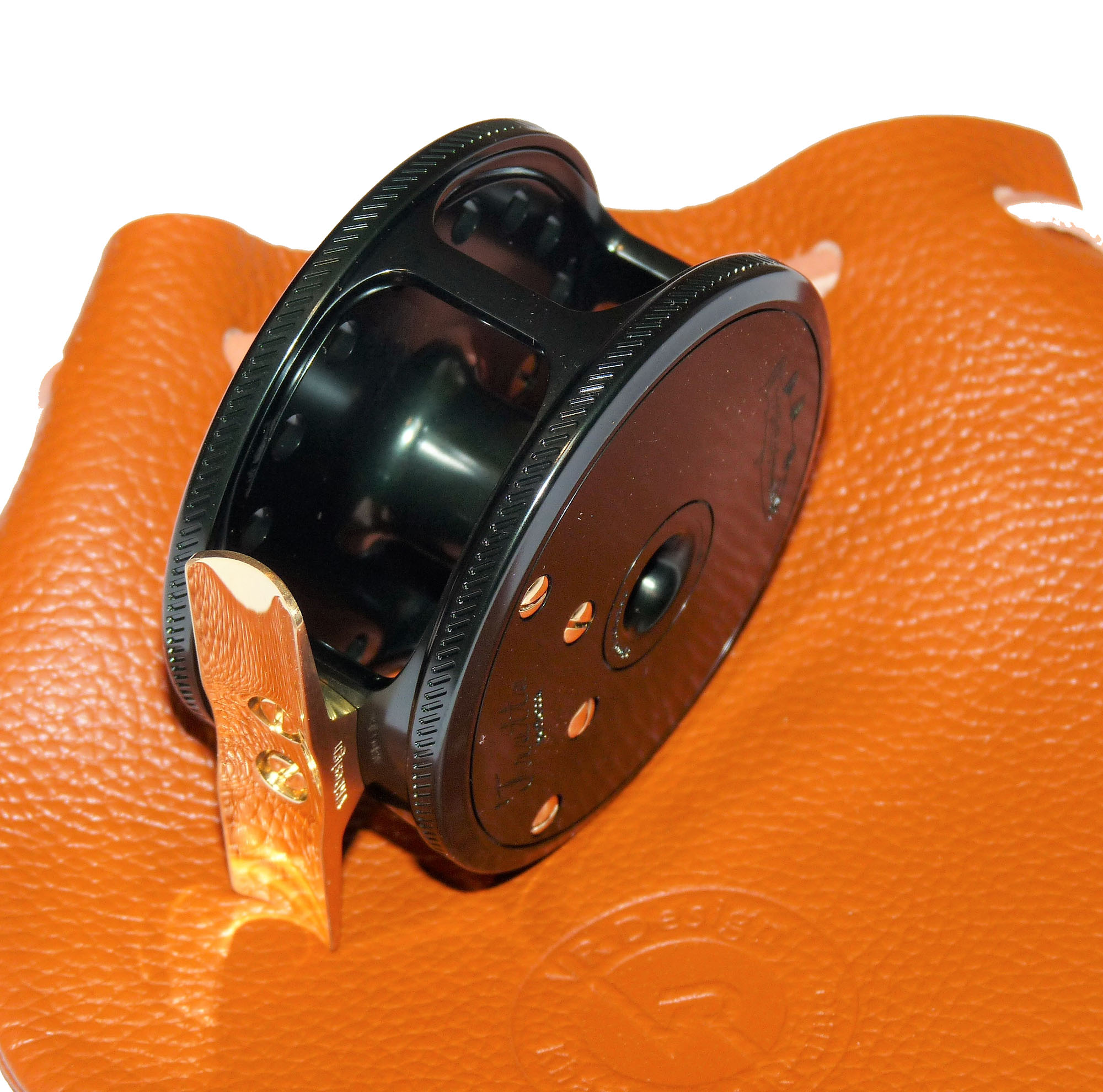 VR Trutta Perfetta Aluminium 2 3/4" Oliver Green fly reel - Image 4