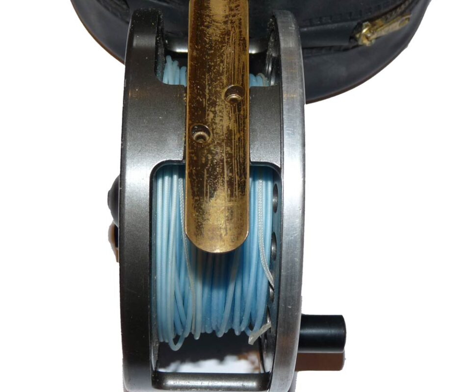 Hardy Marquis No 2 salmon fly reel in Hardy case