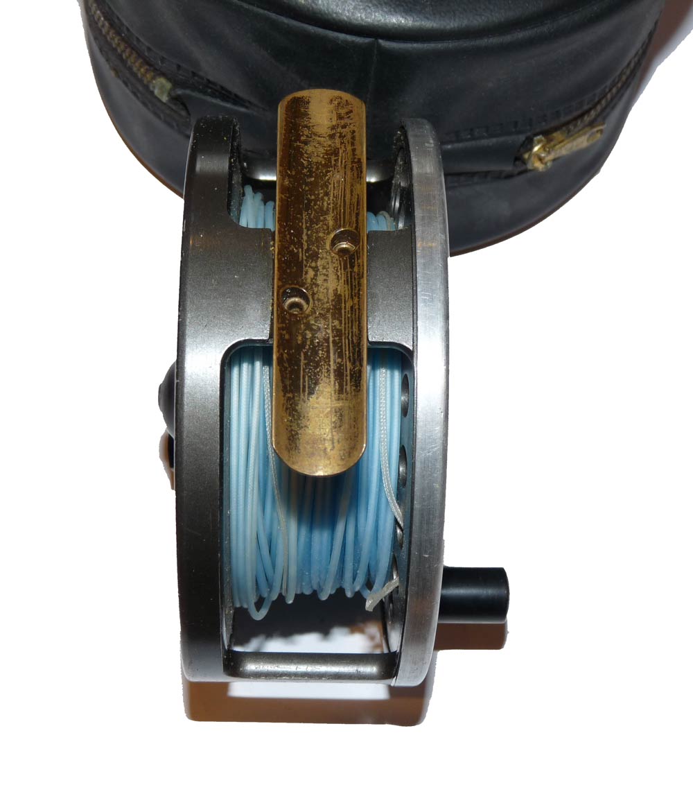 Hardy Marquis No 2 salmon fly reel in Hardy case