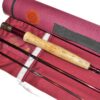 Hardy Swift 3 piece 9' trout fly rod line #6 with bag and case